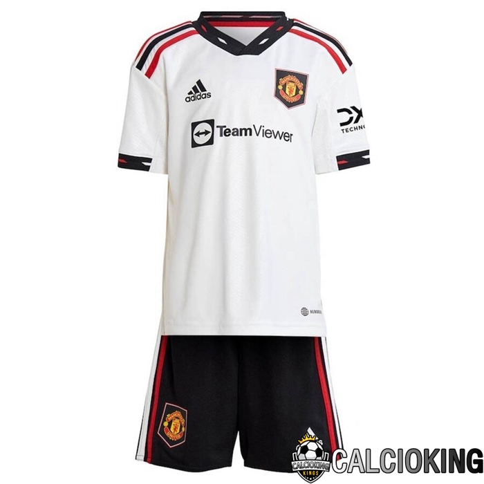 Imitazioni Maglia Calcio Manchester United Bambino 2023 2024 2025 A