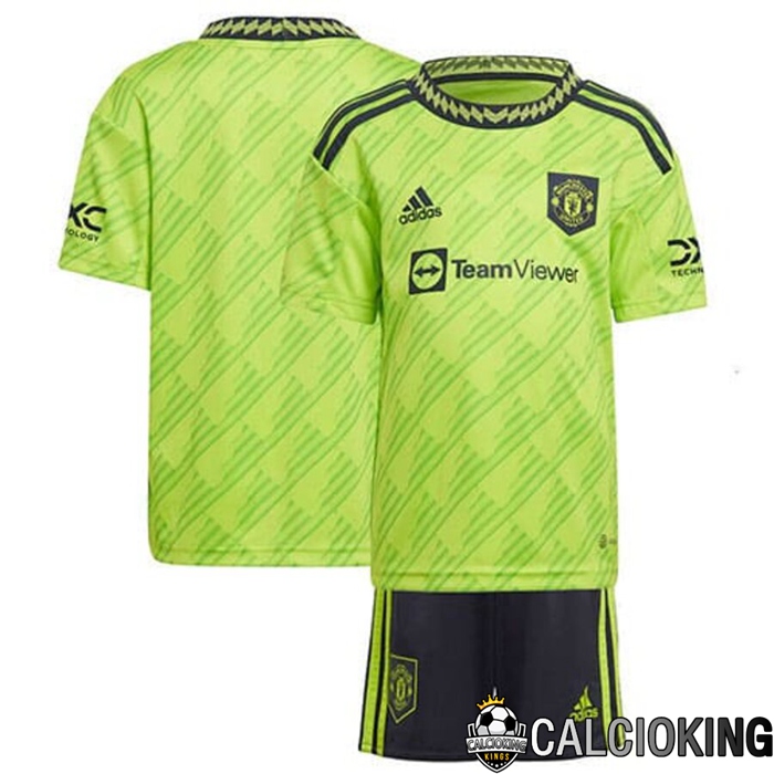 Imitazioni Maglia Calcio Manchester United Bambino 2023 2024 2025 A